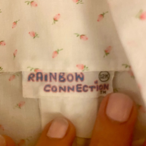 Vintage Rainbow Connection  Romper Sz 12 - Picture 2 of 5